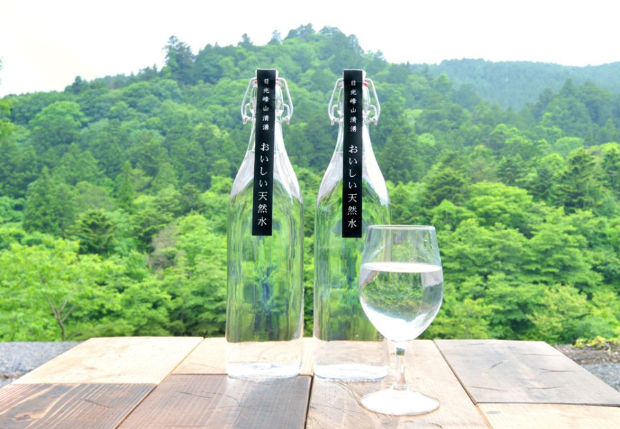ホテルオリジナル天然水 日光峰山清湧